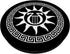 Apollo Ancient Greek God Lyre and Sun Symbol PopSockets Swappable PopGrip