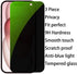 3 PCS Anti-Blue Privacy Tempered Glass for iPhone 15, Anti-Spy Screen Protector, 9H Hardness, Anti-scratch 6.1 inch