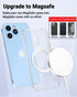 Magnetic Wireless Charging Magsafe Ring-6 PCS, Ultra-Thin (0.4mm) Magsafe Sticker, Compatible with iPhone 15/14/13/12