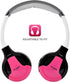 XO Vision IR630P Universal IR Wireless Foldable Headphones - Pink Wireless Bluetooth-Enabled Lightweight Portable for iPhone, Car, Kids Wireless Headphones for Universal Car Entertainment System