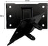 HW-339 Speaker Wall Mount, Wall Mount Brackets Support up to 100lbs, Swivel & Tilt for Large Speakers, 2 Packs (Black)