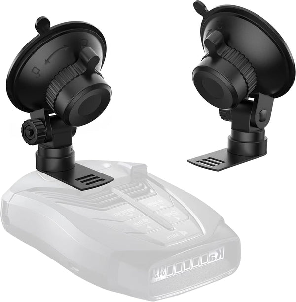 Radar Detector Mount, Suction Cup Holder for Car Radar, Windshield & Dashboard Mount for Cobra Escort Valentine One