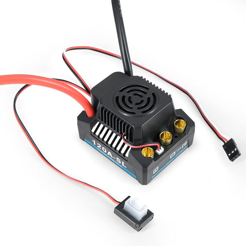 Irfora 120A 4-6S 5A/5.8V 3660/3670/3674 1/8 Brushless ESC with BEC for Brushless Motor Remote Control Car/Off-Road/Boat