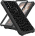 Shop AT&T Maestro 3 Phone Case - Slim TPU Bumper Cover with Tempered Glass Screen Protector, Black Leopard Print.
