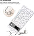 iCoverCase for Google Pixel 7 Case with Card Holder, RFID Blocking PU Leather Wallet Case for Pixel 7 (Gray Leopard)