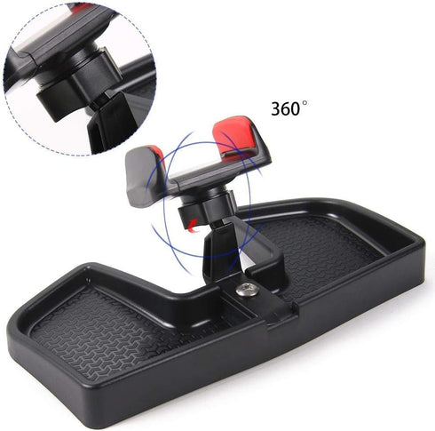 CheroCar Cellphone Multi-Mount Phone Bracket Holder Kit with Storage Box for Jeep Renegade 2015-2025 (Phone Holder-B)