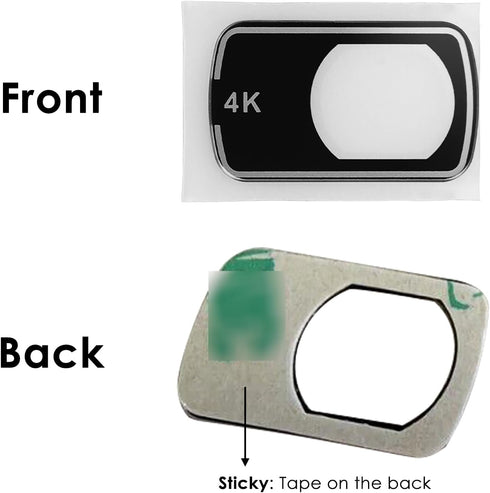 CAPART Lens Glass Replacement for DJI Mini 2 (DJI Mavic Mini 2), Gimbal Lens Screen Protector Tempered Glass, Repair