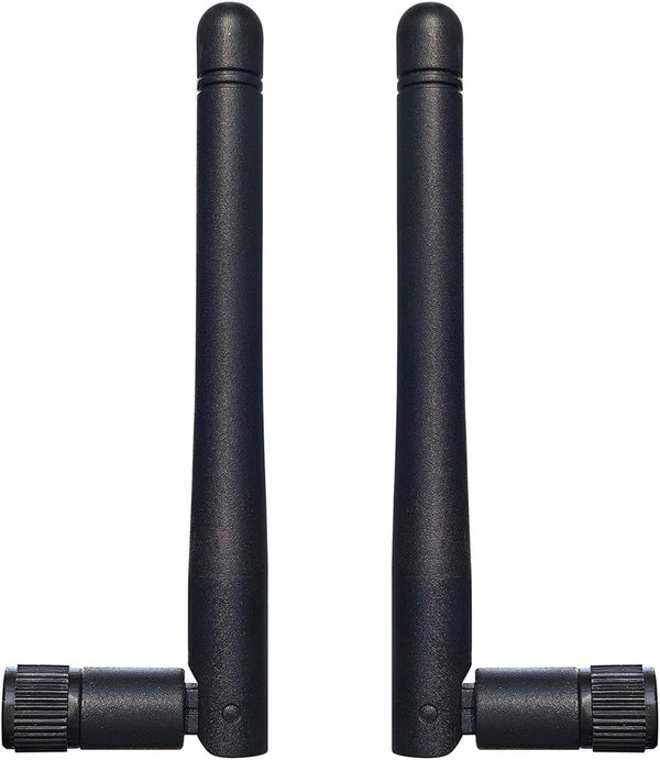 Dixingtek WiFi 6E Tri-Band 2.4GHz 5GHz 6GHz Bluetooth SMA Male Antenna, Compatible with