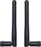 Dixingtek WiFi 6E Tri-Band 2.4GHz 5GHz 6GHz Bluetooth SMA Male Antenna, Compatible with
