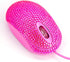 Pink Laptop Mouse with Crystal Bling Rhinestone, Personalized Gift for Kids and Teen Girls