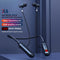 100 Hours Playtime Neckband Bluetooth Headphones with Digital Display, in Ear Wireless Earphones with Microphone, Game Mode, USB-C Fast Charging, for Workout Running Sport Work