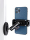 Leenconghui Gym Magnetic Phone Holder Mount with 360 Adjustable Dual Ballhead Magic Arm,