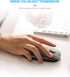 INPHIC Wireless Mouse, 2.4G Silent Rechargeable Ultra Slim USB Portable Mouse, 1600 DPI & 400mAh Battery for Laptop and