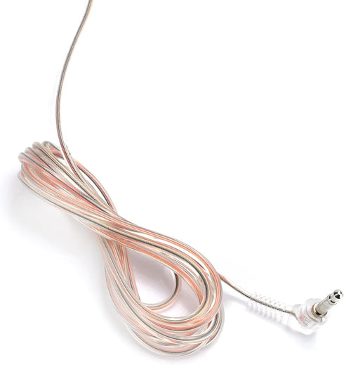 Koss CL/2 Clear Transparent On-Ear Headphone, Lightweight with 3.5mm Jack, 6 Foot Cord