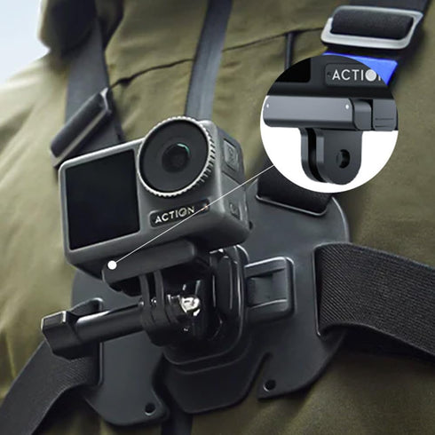 Lupholue 5/4/3 (2 Packed) Magnetic Quick Release Mount Adapter for DJI Action Pro