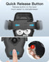 APPS2Car Car Phone Holder Mount, Gooseneck Dashboard Windshield Suction Cup Phone Mount, Anti-Shake Stabilizer