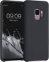 kwmobile Case for Samsung Galaxy S9, Black Matte TPU Silicone Phone Cover with Soft Finish