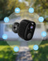 Security Cameras Wireless Outdoor, Battery Powered with IP65 Waterproof, Two-Way Audio, Color Night Vision, No