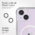Case-Mate iPhone 14 Plus Camera Lens Protector with Sparkle Rings, Double Tempered Glass, Easy Install