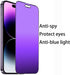 2 PCS Anti-Spy Tempered Glass for iPhone 14 Pro Max - Matte Anti-Glare, Full Coverage, 6.7" Anti-Scratch Protector.