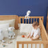 AISVAN DXR-8 DXR-8 Baby Monitor Mount, Tripod Camera Holder for Infant Optics and Pro, Flexible Crib Mount, White