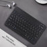 Mini Keyboard, Spanish Keyboard 78 Keys, Multifunctional Keyboard Touchpad Keyboard Storage & Presentation Materials