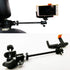 Pmsanzay 3in1 Adjustable Heavy Duty Universal Action Camera Desk Pole Clamp Holder Mounts for Waterproof Camera/Digital