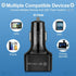 Car Charger Adapter, 2 Pack Alanph QC3.0 Multi Port Fast Charging USB Charger for iPhone, Android, Samsung, iPad