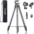 Auleda 60 Camera Tripod Lightweight Travel Tripod Stand Compatible with Canon Nikon DSLR