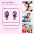 True Wireless Earbuds for Small Ears, Bluetooth Headphones, 48h Playtime, IPX7 Waterproof Sport Headphones in-Ear, with