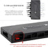 8 8-Port 4 5V-3Pin Cord(12V 4-pin Thermalright ARGB Fan HUB Controller Support Groups of Fans, Pin PC Fan Controller
