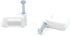 THE CIMPLE CO - Dual, Twin, or Siamese Coaxial Cable Clips, Cat6 Electrical Wire Clip, 1/2 in Nail Clip
