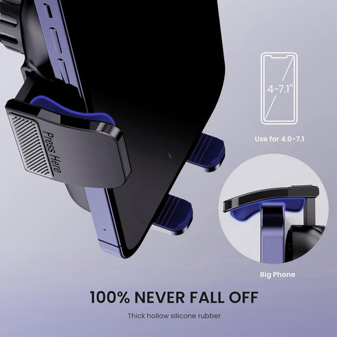 Qifutan Universal Car Phone Holder Automobile Cell Phone Holder Car Mount for iPhone Universal Car Dashboard Mount Fit