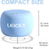 Tiny Bluetooth Speaker, Travel Small Wireless Pillow Speaker for Outdoor Sound (Blue)