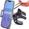 CAW.CAR Accessories Metal Bike & Motorcycle Phone Mount, Unbreakable Handlebar Holder for Smartphones