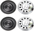 uxcell 0.5W 8 Ohm DIY Magnetic Speaker, 27mm Round Shape Replacement Loudspeaker for Building Intercom 4pcs