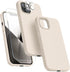 Dssairo iPhone 13 Case (5 in 1) - Ultra Slim Shockproof, 2 Screen Protectors & 2 Camera Lens Protectors, 6.1" (Stone)
