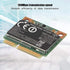ASHATA Mini Network Card, 2.4G Bluetooth 3.0 Wireless PCI-e Network Card, RT3290 Wi-Fi Adapter, Support 802.11N up to