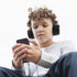 gorsun Kids Headphones - Lightweight Stereo Wired Toddler Headset with Adjustable Headband for Smartphones, Black