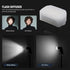 NEEWER Flash Diffuser for Square Head Speedlite Flash, Snap On PC White Light Modifier for Various Speedlights