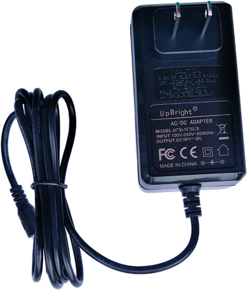 UpBright 15V AC Adapter for Hyperice Normatec 2.0 Pro Leg System Pulse Recovery Massage Device 30121 Power Partners