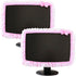 ZUYYON 2 Pcs 23''-26'' Lovely Computer Monitor Cover with Bow-Knot Cute Elastic Monitor