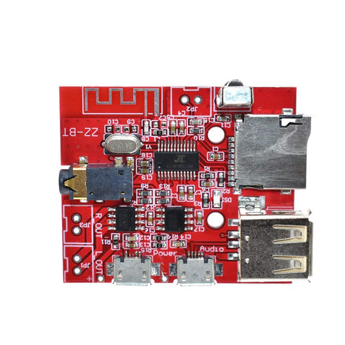 HiLetgo 3W Car Bluetooth 4.1 MP3 WAV Decoding Board Speaker Amplifier Audio Receiver Module with Remote Control
