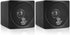 Pyle Home 3" Mini Cube Bookshelf Speakers - 100W Passive Speaker Pair with 3" Paper Cone Driver, Black