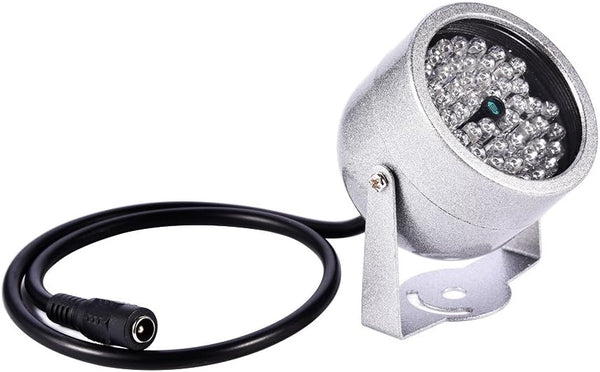 Camera IR Illuminator Lights: Wide Angle Infrared Fill Light for Security Camera, 140 LED Waterproof Night Vision
