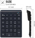 Bluetooth Number Pad for Laptop, Wireless Numeric Keypad, 28 Keys Numpad for Laptop, MacBook Air/Pro, iMac, Surface Pro