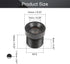 Othmro 2Pcs 8mm CCTV Camera Lens, 1080P F2.0 Pixels Security WiFi Camera Lens
