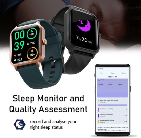 Smart Watches for Men Women, 1.83" Screen with Call/Message Reminder, Heart Rate Monitor, 100+ Sport Modes