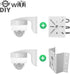 WiTi 4.7 inches Wall Mount Bracket for Dome Security Camera, Deep Base Junction Box Cable Management Mounting Case,