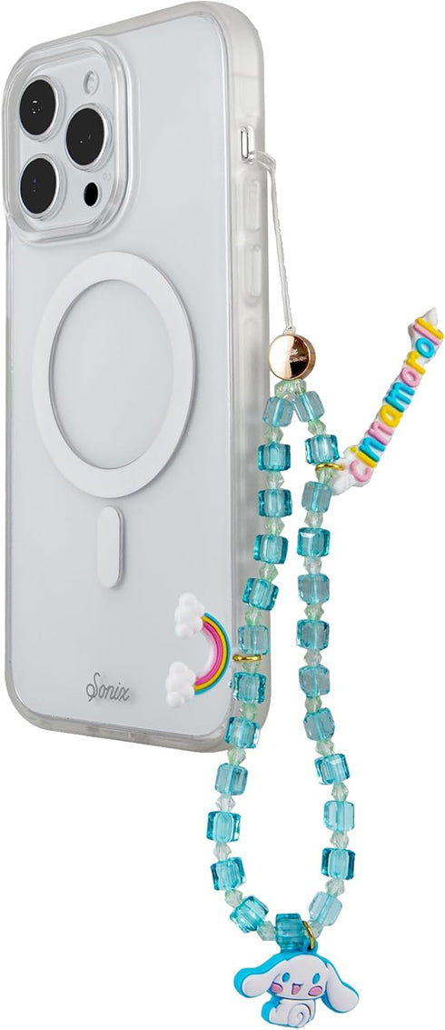 Sonix x Sanrio Phone Charm, Beaded Wristlet, Universal Phone Strap, and Detachable Cell Phone Lanyard